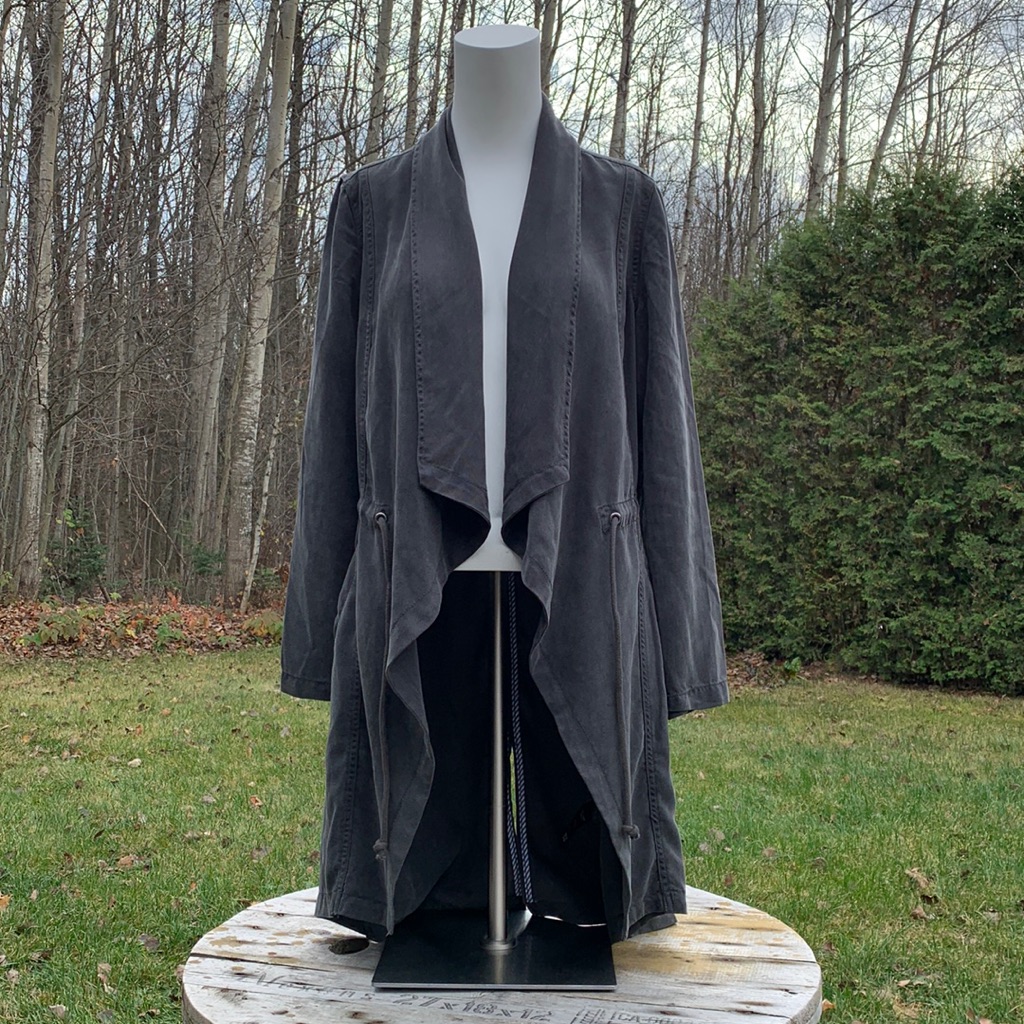 Max Jeans Waterfall Open Front Blazer
